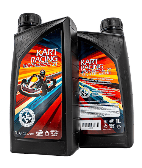 Zwei Flaschen Simtunol Kart Racing