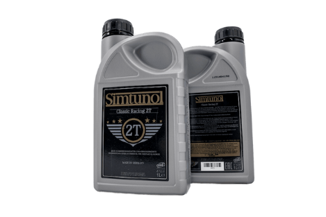 Zwei Flaschen Simtunol Classic Racing 2T