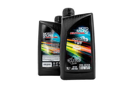 Zwei Flaschen Simtunol MotoRacing 10W-50