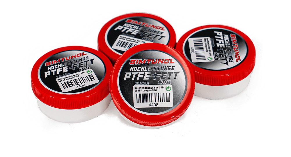 Vier Dosen Simtunol PTFE-Fett
